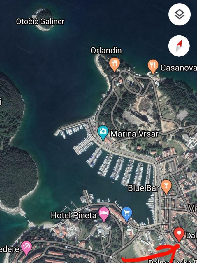 Apartman Rocan Vrsar Eksteriør billede